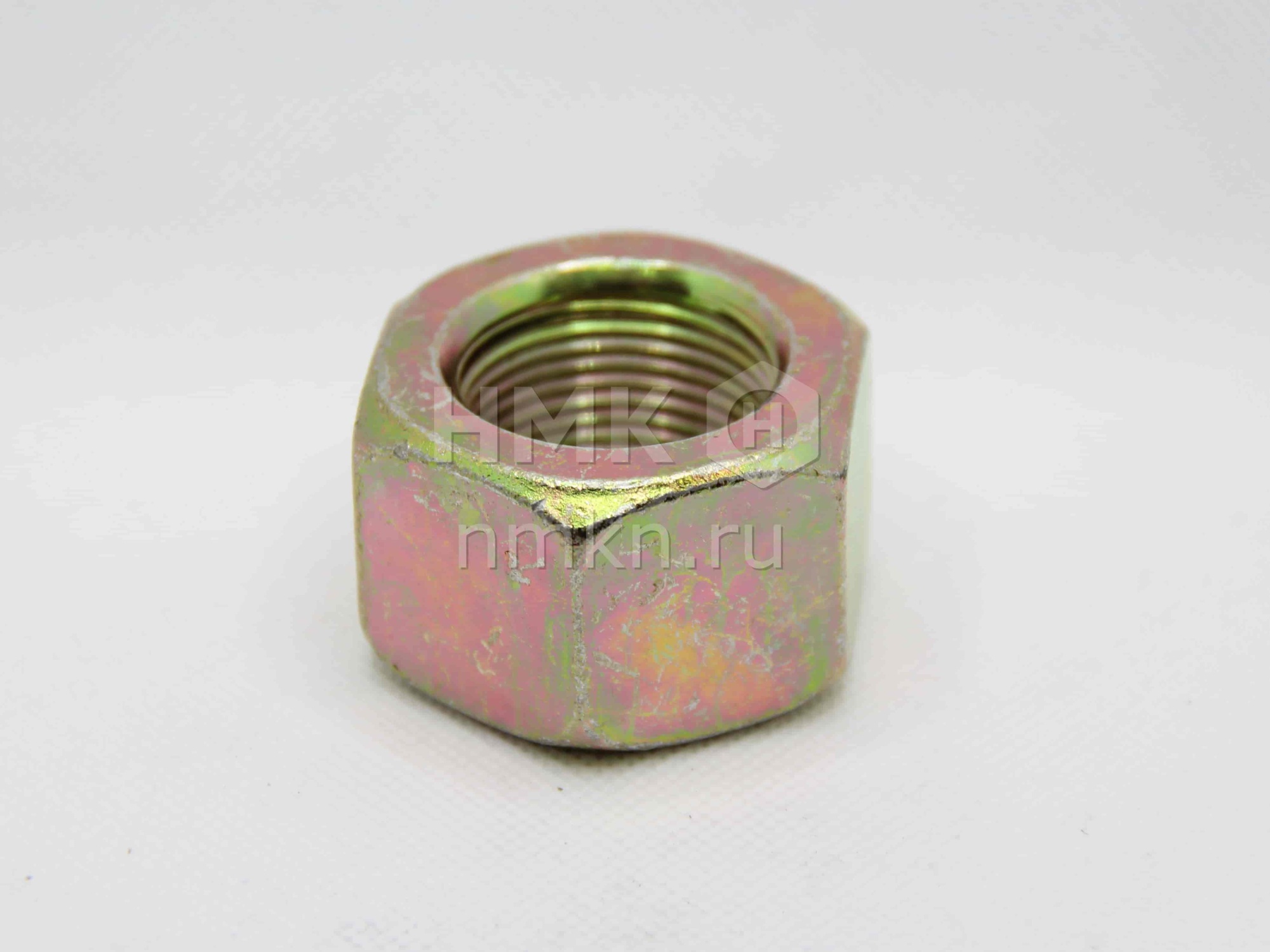 Гайка М30х2,0 задней стремянки КАМАЗ-6520, МАЗ, КРАЗ 6520-2912416,349600 цинк гайка м30*2,0 задней стремянки 6520, маз, краз 6520-2912416,349600 в интернет-магазине НМК